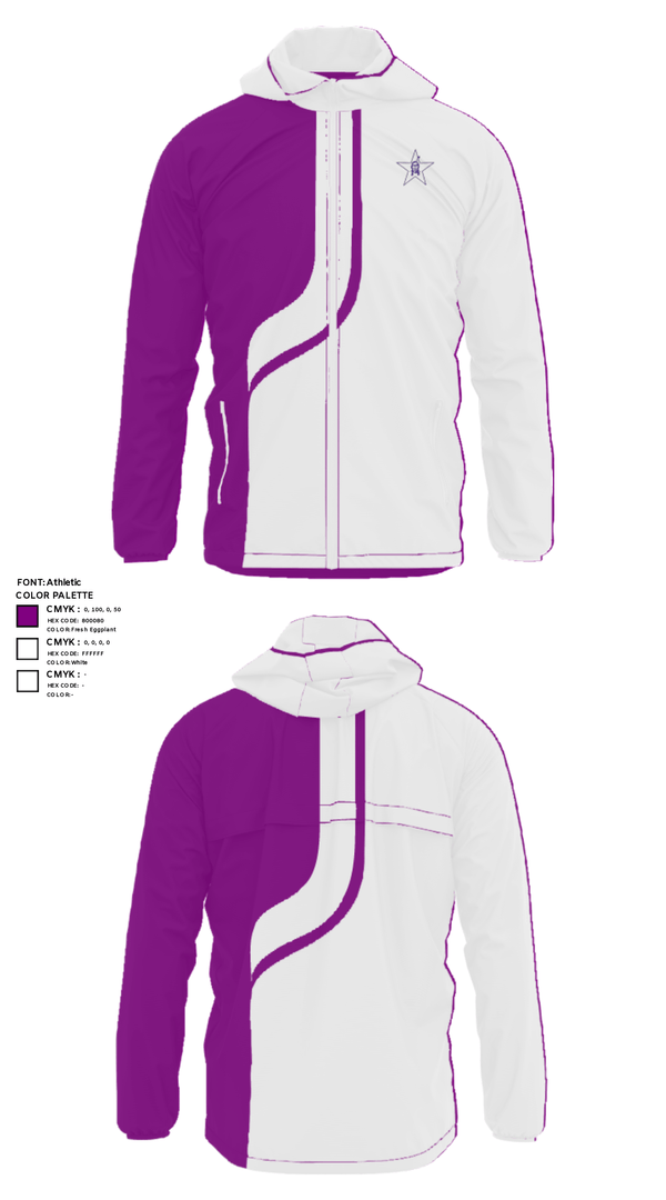 Windbreaker, Bottineau High School, Spirit Store, Teamtime, Team time, sublimation, custom sports apparel, team uniforms, spirit wear, spiritwear, sports uniforms, custom shirts, team store, custom team store, fundraiser sports, apparel fundraiser