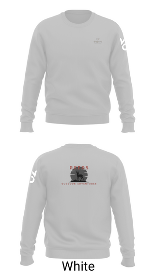 Crew Neck Sweatshirt, Reeds Outdoor Adventures, , Teamtime, Team time, sublimation, custom sports apparel, team uniforms, spirit wear, spiritwear, sports uniforms, custom shirts, team store, custom team store, fundraiser sports, apparel fundraiser