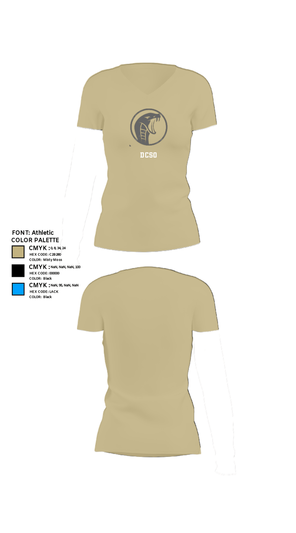Womens Short Sleeve Vneck Shirt, DCSO, Police, Teamtime, Team time, sublimation, custom sports apparel, team uniforms, spirit wear, spiritwear, sports uniforms, custom shirts, team store, custom team store, fundraiser sports, apparel fundraiser