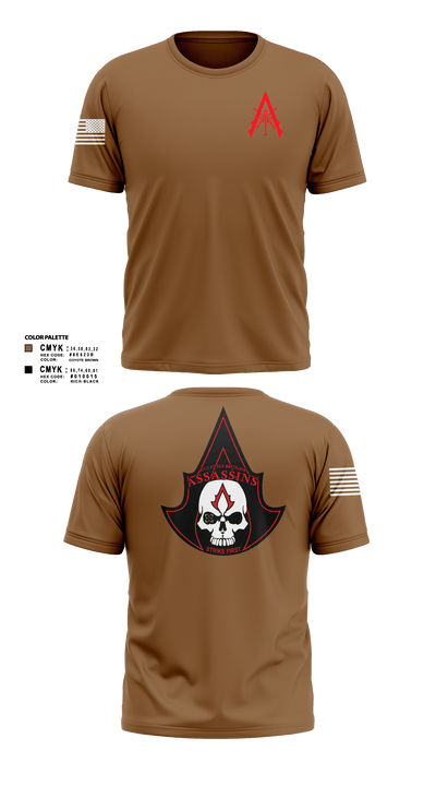 A Co. 1-3 AB 9856173 Short Sleeve Performance Shirt - 102