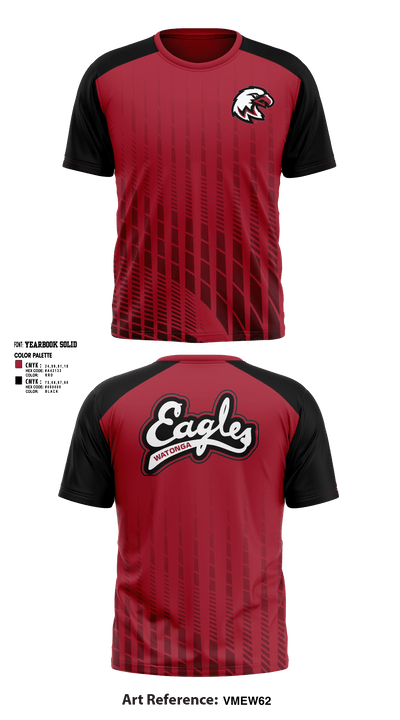 Watonga High School Softball 28724135 Short Sleeve Performance Shirt - 1