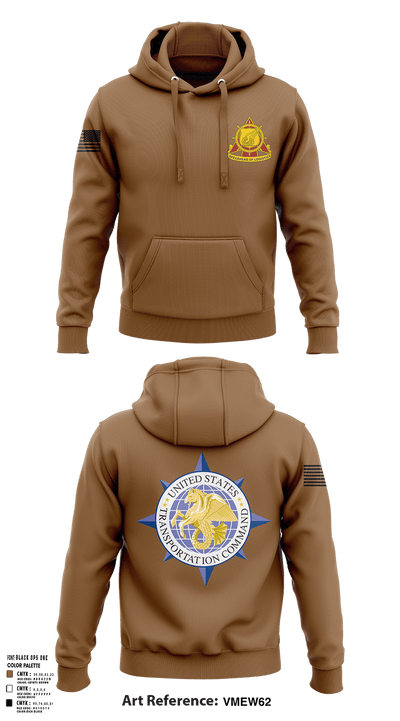 773rd transportation company 77722700 Hoodie - 132