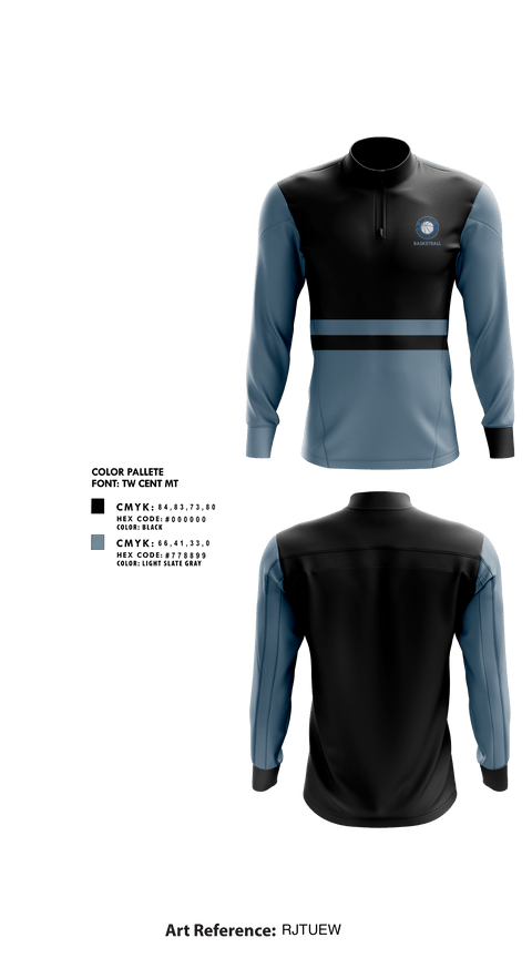 Quarter Zip Jacket, AGP ELITE, Men's Basketball, Teamtime, Team time, sublimation, custom sports apparel, team uniforms, spirit wear, spiritwear, sports uniforms, custom shirts, team store, custom team store, fundraiser sports, apparel fundraiser