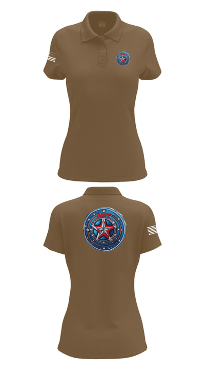 Defenders of the Coast 55922542 Women's Short Sleeve Performance Polo  - 15