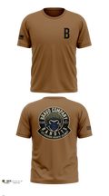 Bravo Company, 1-325 AIR, 2BCT, 82ND ABN DIV Old School Cotton Feel Shirt - 4