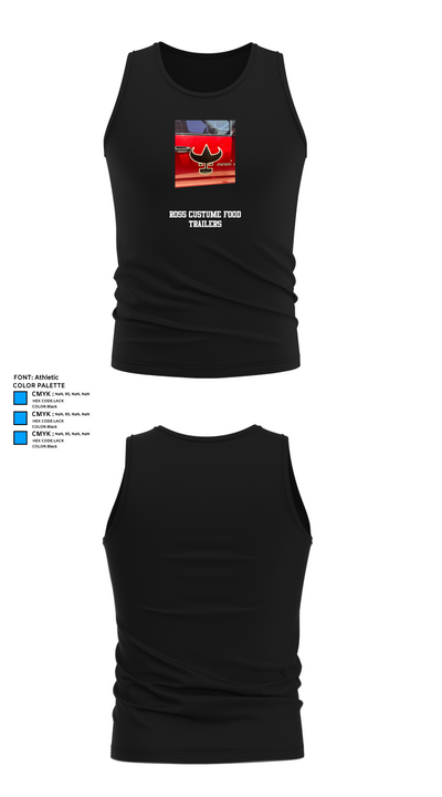 Ross custume food trailers 22341520 Tank Top - 32
