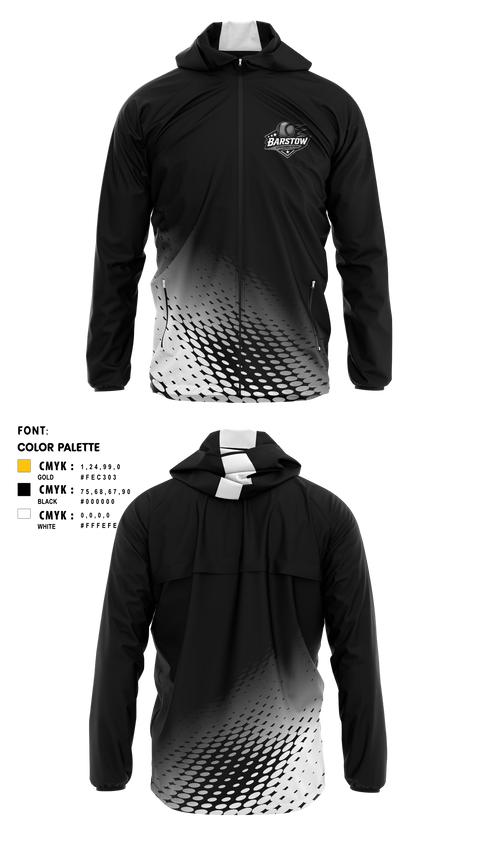 Windbreaker, Barstow Little League Softball, Softball, Teamtime, Team time, sublimation, custom sports apparel, team uniforms, spirit wear, spiritwear, sports uniforms, custom shirts, team store, custom team store, fundraiser sports, apparel fundraiser