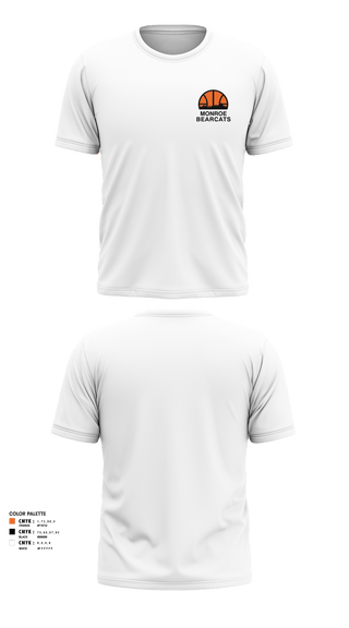 Short Sleeve Performance Shirt, Monroe High School Basketball, Women's Basketball, Teamtime, Team time, sublimation, custom sports apparel, team uniforms, spirit wear, spiritwear, sports uniforms, custom shirts, team store, custom team store, fundraiser sports, apparel fundraiser