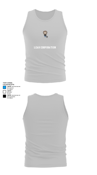 Tank Top, Lear Corporation, , Teamtime, Team time, sublimation, custom sports apparel, team uniforms, spirit wear, spiritwear, sports uniforms, custom shirts, team store, custom team store, fundraiser sports, apparel fundraiser