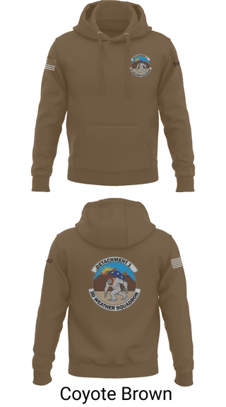 Hoodie, Detachment 1, 3rd Combat Weather Sqd, Air Force, Teamtime, Team time, sublimation, custom sports apparel, team uniforms, spirit wear, spiritwear, sports uniforms, custom shirts, team store, custom team store, fundraiser sports, apparel fundraiser