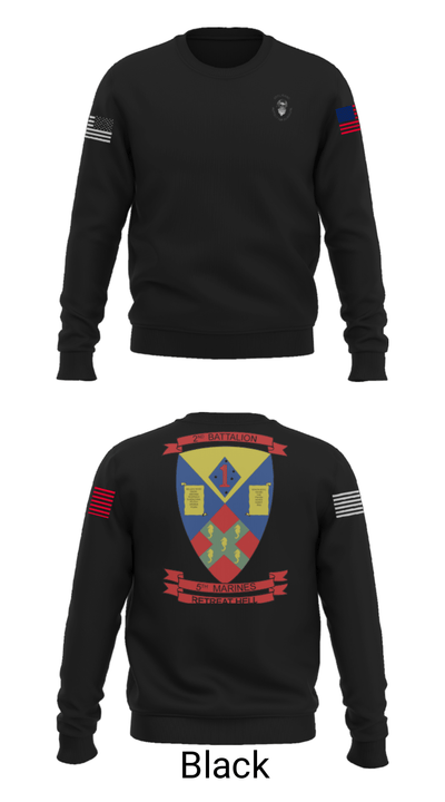2nd battalion , 5th marines 24744641 Crew Neck Sweatshirt - 25