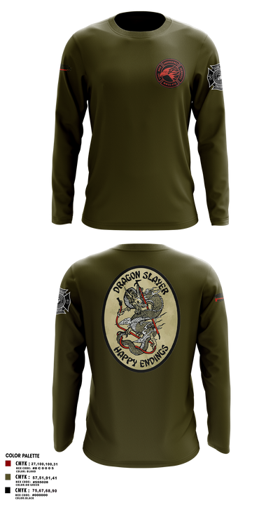 Marine Wing Support Squadron 473 1974878 Long Sleeve Performance Shirt 2