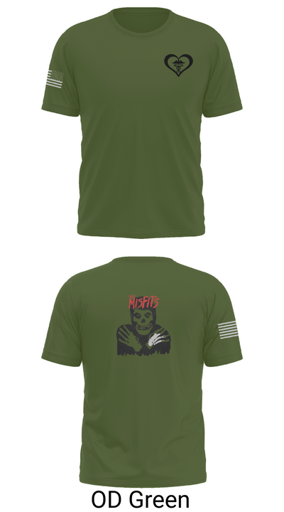 3rd squad 34801732 Old School Cotton Feel Shirt - 50
