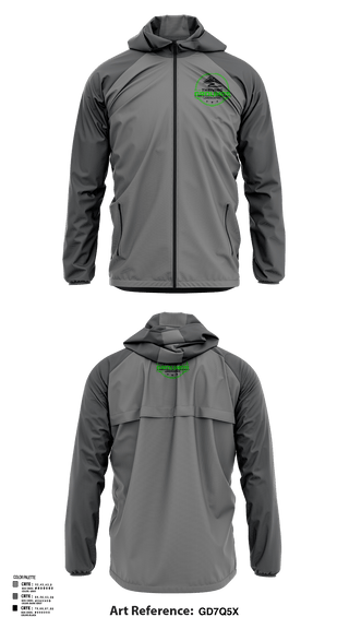 Windbreaker, Thriving Grounds Landscaping, , Teamtime, Team time, sublimation, custom sports apparel, team uniforms, spirit wear, spiritwear, sports uniforms, custom shirts, team store, custom team store, fundraiser sports, apparel fundraiser