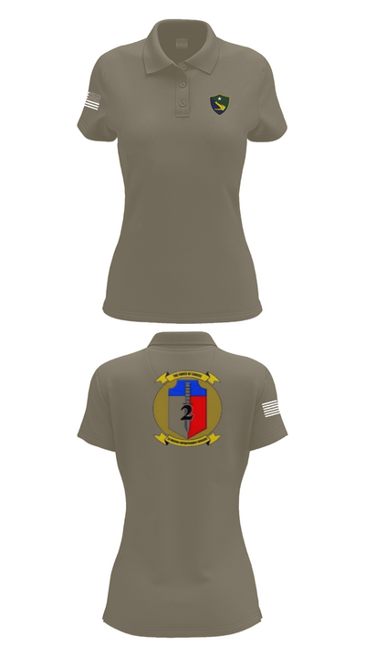 Task Force 61/2 50410807 Women's Short Sleeve Performance Polo  - 75