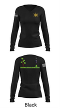 The Legion 97243463 Women's Long Sleeve V-neck Shirt - 37