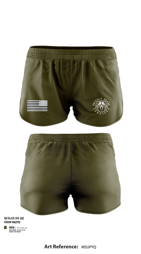 Ranger Panties, Grizzly Grade Services, , Teamtime, Team time, sublimation, custom sports apparel, team uniforms, spirit wear, spiritwear, sports uniforms, custom shirts, team store, custom team store, fundraiser sports, apparel fundraiser