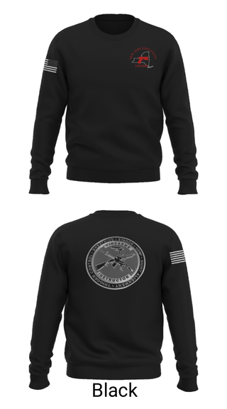 Crew Neck Sweatshirt, Firearms and Tactics training, Police, Teamtime, Team time, sublimation, custom sports apparel, team uniforms, spirit wear, spiritwear, sports uniforms, custom shirts, team store, custom team store, fundraiser sports, apparel fundraiser