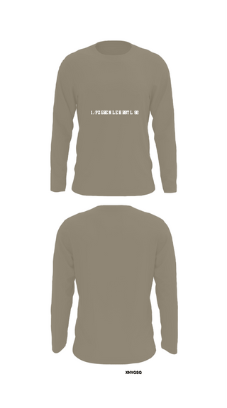 Long Sleeve Performance Shirt, 1./PzGrenLehrBtl 92, Army, Teamtime, Team time, sublimation, custom sports apparel, team uniforms, spirit wear, spiritwear, sports uniforms, custom shirts, team store, custom team store, fundraiser sports, apparel fundraiser