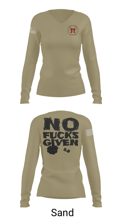 Rakkasans 60177220 Women's Long Sleeve V-neck Shirt - 97