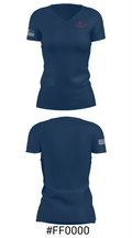 Lindbergh High School Track 89202566 Women's Short Sleeve V-neck Shirt - 21