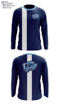 Vista Peak Preparatory Golf 18204582 Long Sleeve Performance Shirt - 41