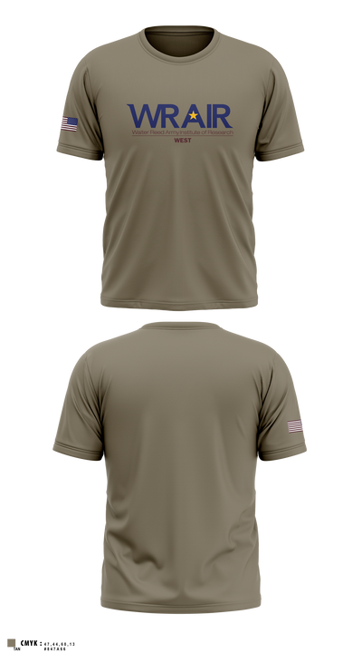 Walter Reed Army Institute of Research - West 71729824 Short Sleeve Performance Shirt - 4