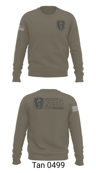 Crew Neck Sweatshirt, CCoE NCOA Charlie Branch, , Teamtime, Team time, sublimation, custom sports apparel, team uniforms, spirit wear, spiritwear, sports uniforms, custom shirts, team store, custom team store, fundraiser sports, apparel fundraiser