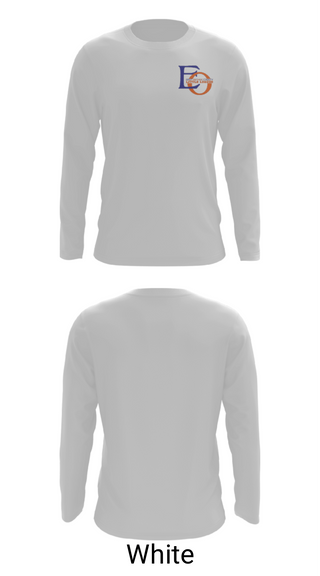 Long Sleeve Performance Shirt, East Orange County Little League, Baseball, Teamtime, Team time, sublimation, custom sports apparel, team uniforms, spirit wear, spiritwear, sports uniforms, custom shirts, team store, custom team store, fundraiser sports, apparel fundraiser
