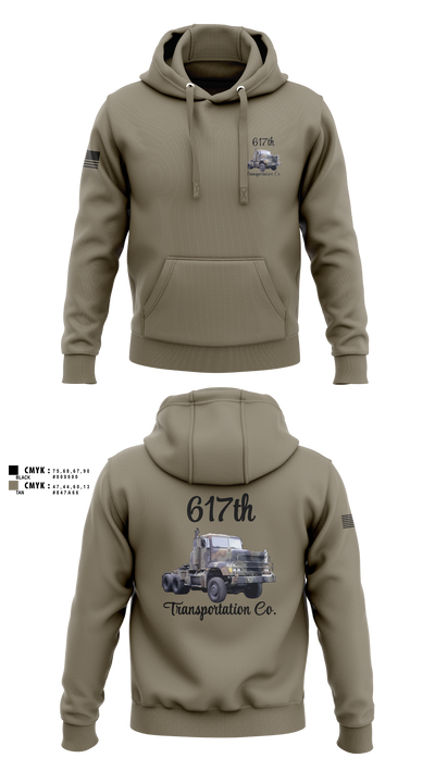 617th Transportation Company 2064597 Hoodie - 2