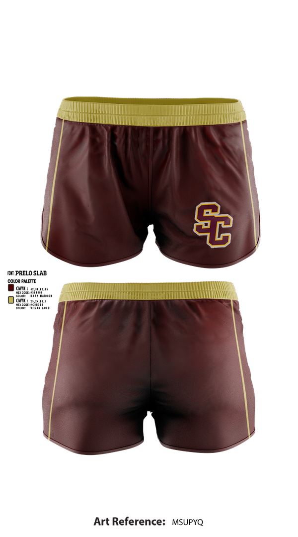 Womens Shorts, Saint Cloud High School wrestling, Football, Teamtime, Team time, sublimation, custom sports apparel, team uniforms, spirit wear, spiritwear, sports uniforms, custom shirts, team store, custom team store, fundraiser sports, apparel fundraiser