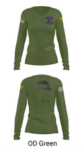 173rd Airborne Division 25109873 Women's Long Sleeve V-neck Shirt -1 57