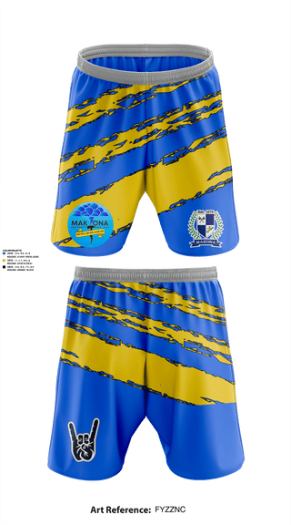 Athletic Shorts With Pockets, MAKONA Fraternity, E-Sports, Teamtime, Team time, sublimation, custom sports apparel, team uniforms, spirit wear, spiritwear, sports uniforms, custom shirts, team store, custom team store, fundraiser sports, apparel fundraiser