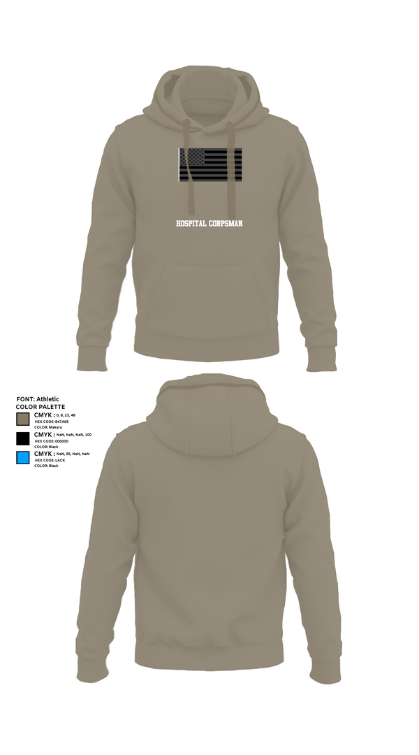 Hoodie, Hospital Corpsman, , Teamtime, Team time, sublimation, custom sports apparel, team uniforms, spirit wear, spiritwear, sports uniforms, custom shirts, team store, custom team store, fundraiser sports, apparel fundraiser