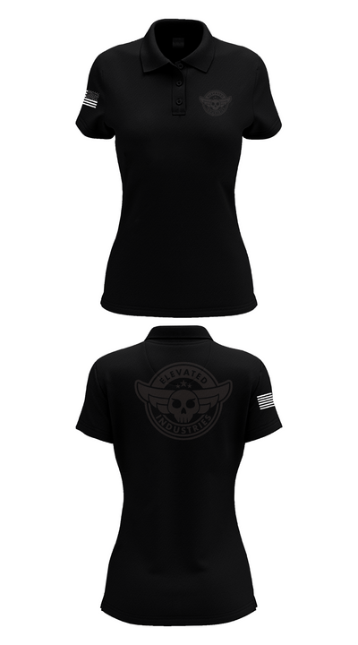 Elevated Industries 26715295 Women's Short Sleeve Performance Polo  - 16
