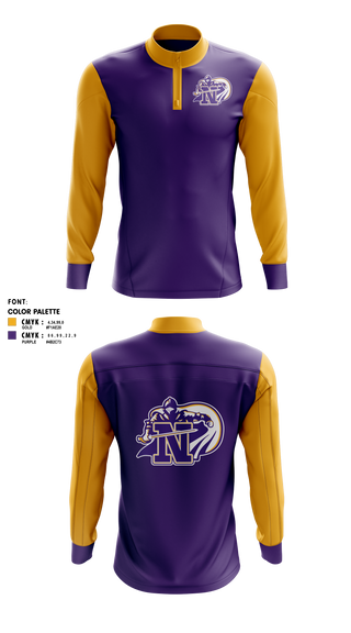 Quarter Zip Jacket, North Henderson High School Wrestling, Wrestling, Teamtime, Team time, sublimation, custom sports apparel, team uniforms, spirit wear, spiritwear, sports uniforms, custom shirts, team store, custom team store, fundraiser sports, apparel fundraiser