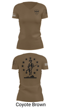 2nd Company Governor's Foot Guard 46086326 Women's Short Sleeve V-neck Shirt - 8