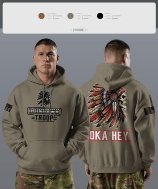 Hoodie, Comanche Squad, Army, Teamtime, Team time, sublimation, custom sports apparel, team uniforms, spirit wear, spiritwear, sports uniforms, custom shirts, team store, custom team store, fundraiser sports, apparel fundraiser