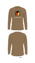 9th Comm Service company 88104614 Long Sleeve Performance Shirt - 12