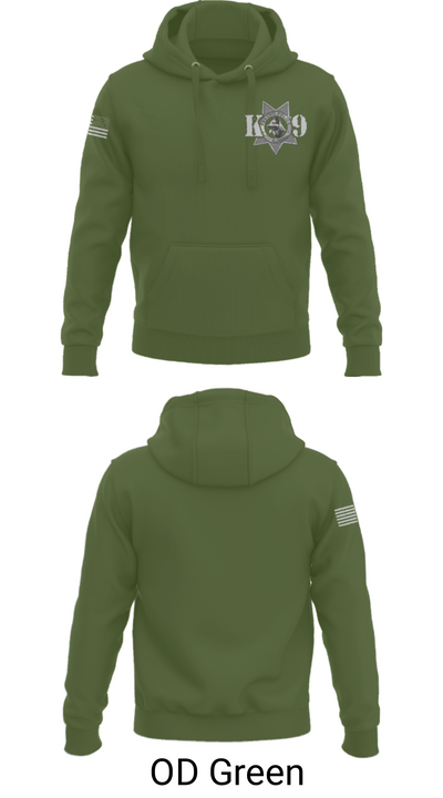 Fresno Police Department K9 Unit 39054818 Hoodie - 55