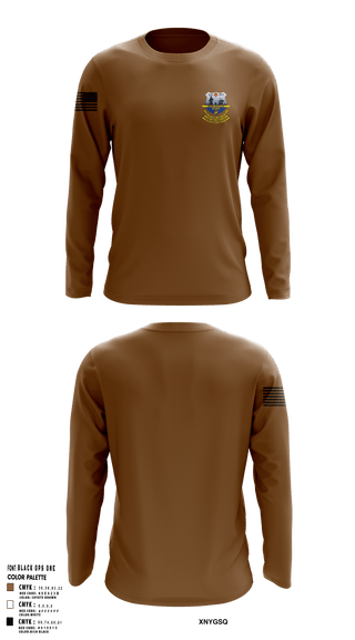 Long Sleeve Performance Shirt, Echo Co. 2nd battalion, 25th Marine Regiment, , Teamtime, Team time, sublimation, custom sports apparel, team uniforms, spirit wear, spiritwear, sports uniforms, custom shirts, team store, custom team store, fundraiser sports, apparel fundraiser