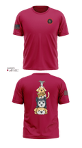 Cranberry Country K9s 10708887 Short Sleeve Performance Shirt - 1