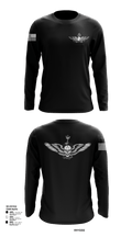 USS AMERICA 73991859 Long Sleeve Performance Shirt - 132