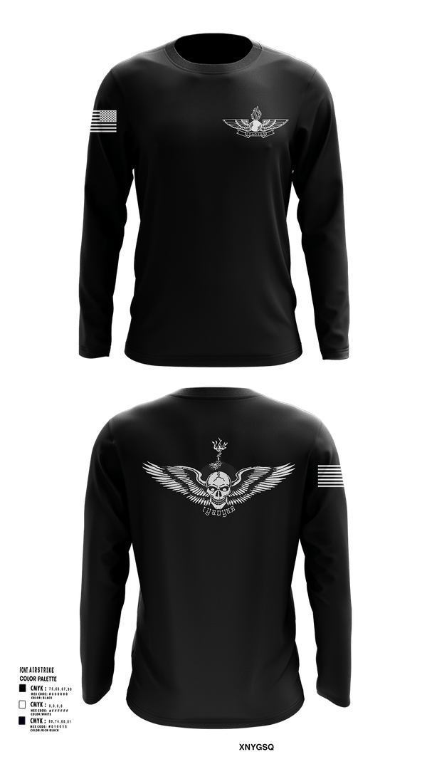 Long Sleeve Performance Shirt, USS AMERICA, Navy, Teamtime, Team time, sublimation, custom sports apparel, team uniforms, spirit wear, spiritwear, sports uniforms, custom shirts, team store, custom team store, fundraiser sports, apparel fundraiser