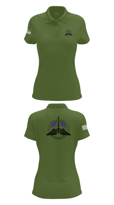 2-13th AVN REGT, 150U Certification Course 19965243 Women's Short Sleeve Performance Polo  - 55