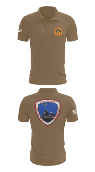 Short Sleeve Performance Polo, Lancaster County Young Marines, Marines, Teamtime, Team time, sublimation, custom sports apparel, team uniforms, spirit wear, spiritwear, sports uniforms, custom shirts, team store, custom team store, fundraiser sports, apparel fundraiser
