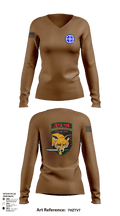 A co 935th ASB 3rd Platoon 87563624 Women's Long Sleeve V-neck Shirt - 126