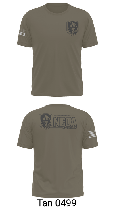 CCoE NCOA Charlie Branch 15308230 Short Sleeve Performance Shirt - 76