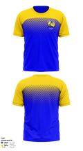 Parsons High School Swimming 23656588 Short Sleeve Performance Shirt - 1