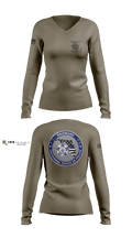 Broward Fraternal Order of Police 91005967 Women's Long Sleeve V-neck Shirt - 2